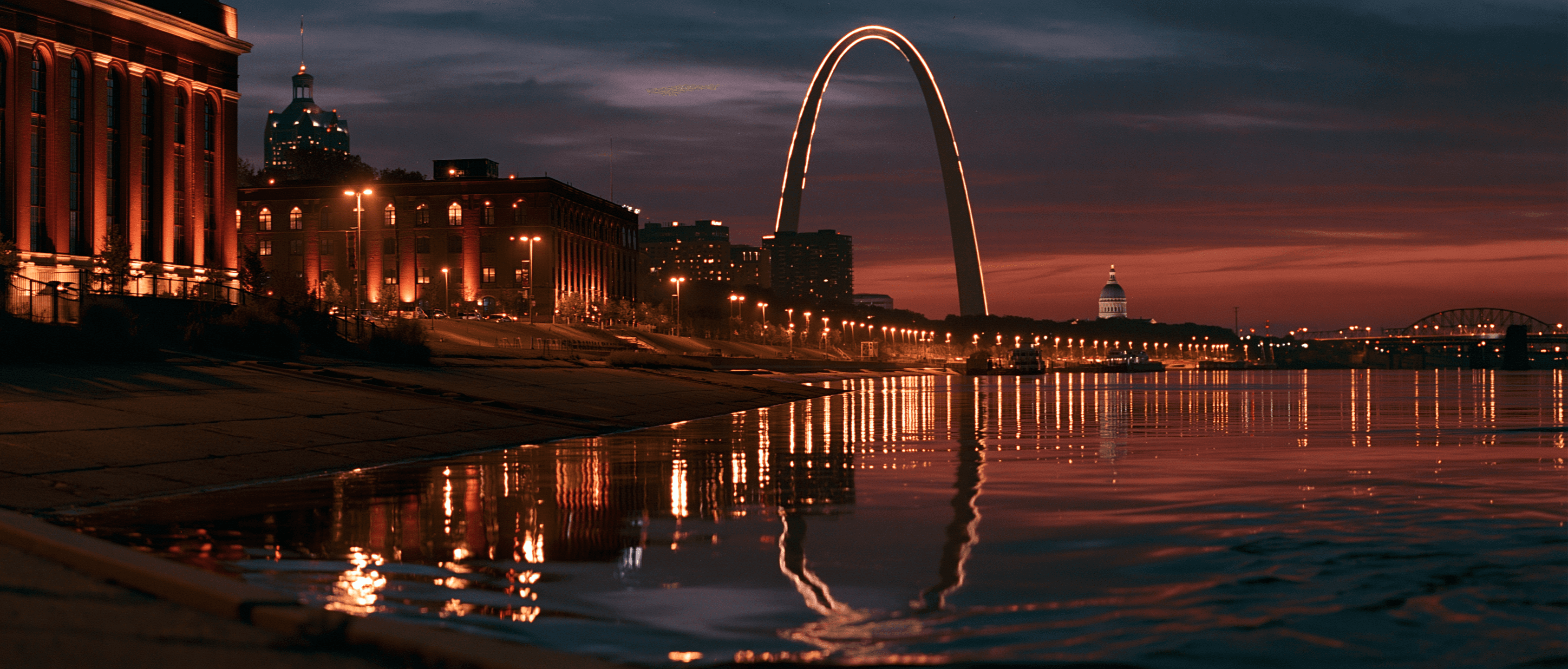 St. Louis Latin dance scene at twilight