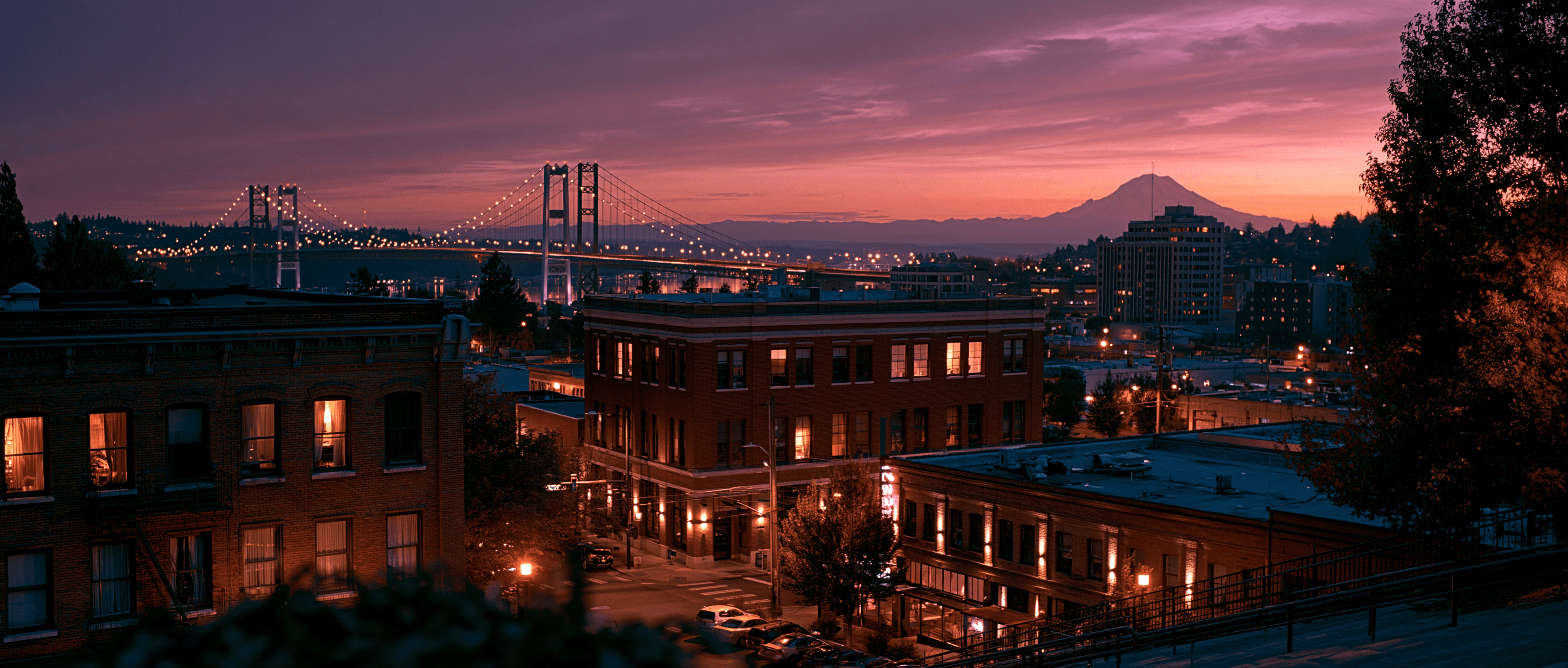 Tacoma Latin dance scene at twilight